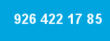 926 422 17 85